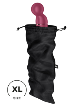 Sac de rangement sextoys noir taille XL Treasure Bag Satisfyer - CC597881